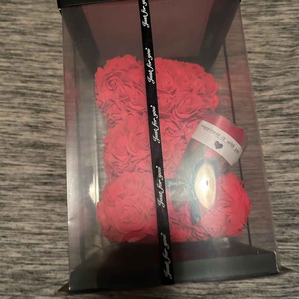 Red Rose Teddy Bear